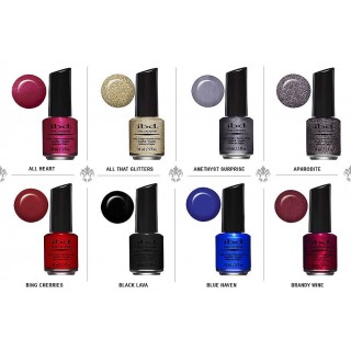 IBD NAIL LACQUER All heart - All That Glitters - Amethyst Surprise - Aphrodite - Bing Cherries - Black Lava - Blue Haven - Brand